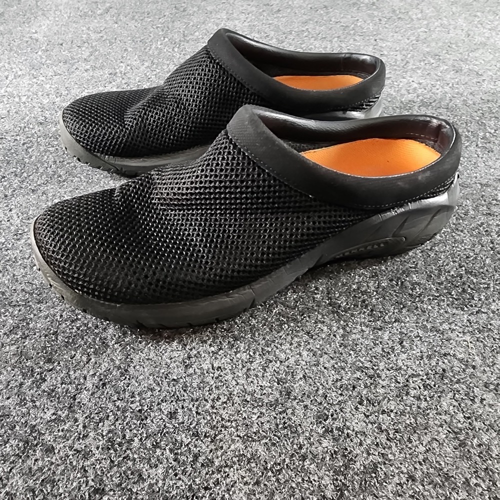 Merrell Encore Breeze 3 Womens Black Mesh‎ Slip On Clogs J598434 Size 7